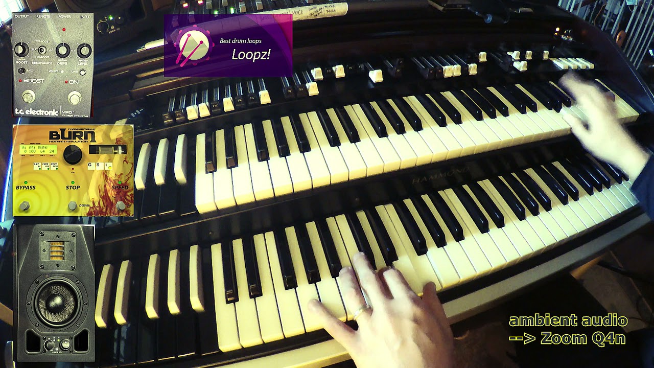 Hammond New B3p MK2 15 testing TC Electronic VPD1 preamp