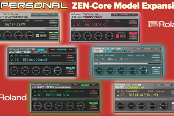 Roland Personal Model Expansions e Toni Zen-Core corrispondenti