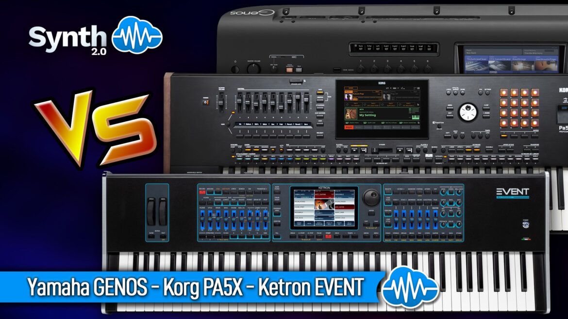 Recensione e Confronto Arranger Top Gamma GENOS vs Pa5X vs EVENT
