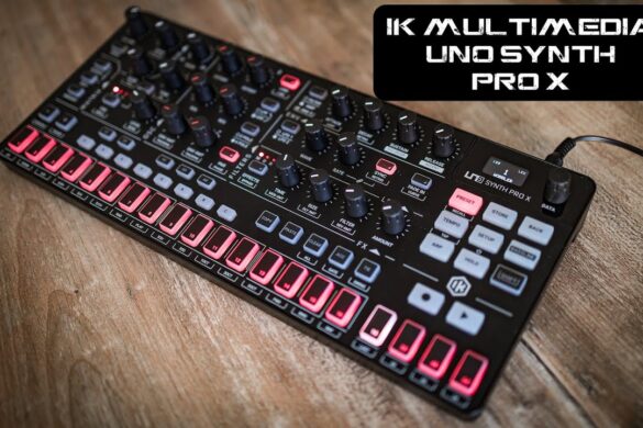 IK Multimedia Uno Synth Pro X Unboxing + Demo | No Talking |