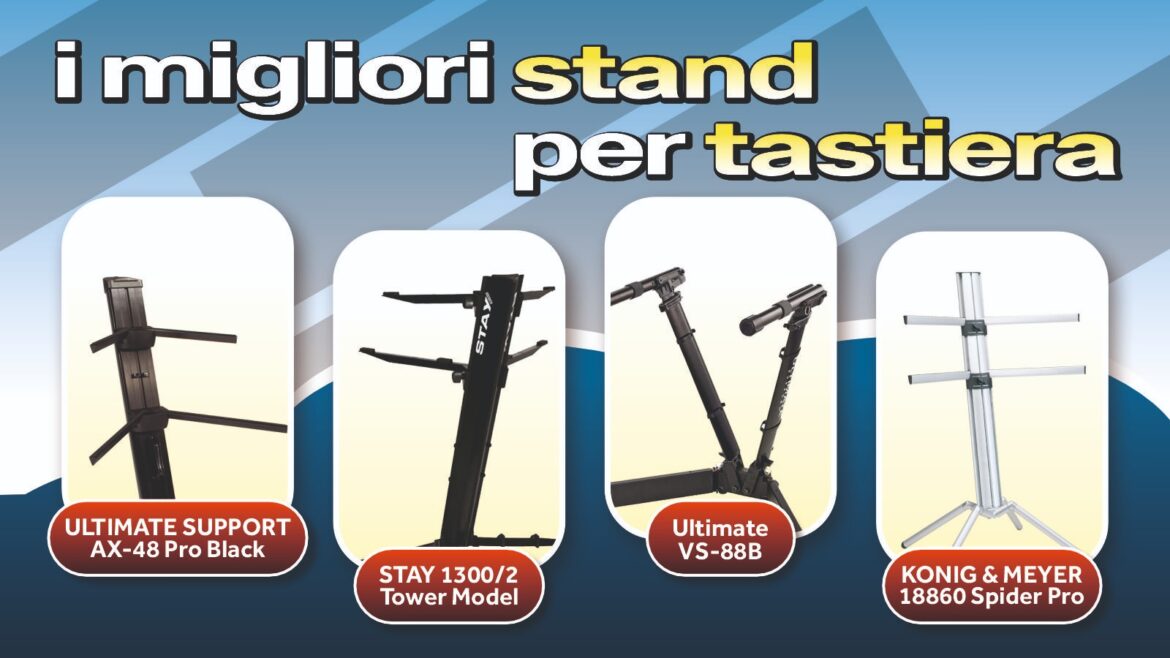 I migliori stand per tastiere