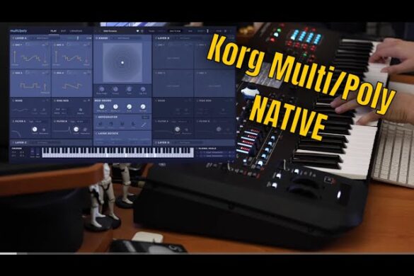 Korg multi/poly native: la potenza del sintetizzatore analogico, direttamente nel tuo DAW