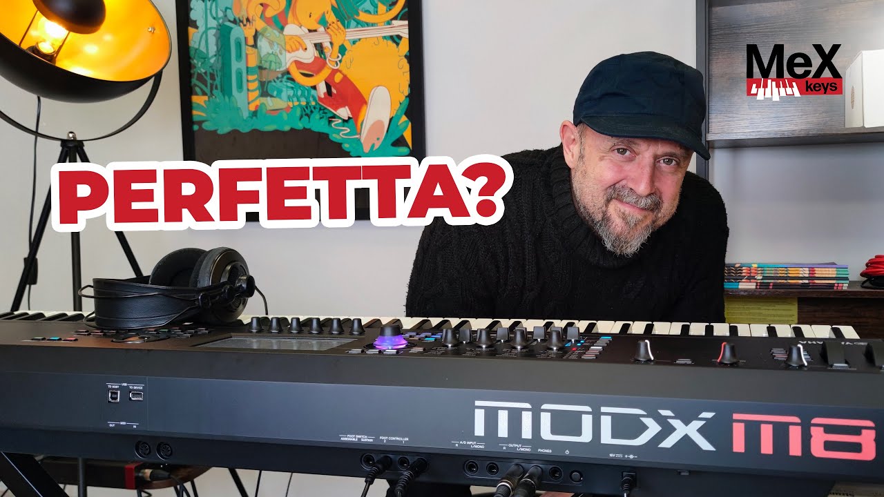 Yamaha Modx M8: potenza sonora e controllo creativo in un unico synth