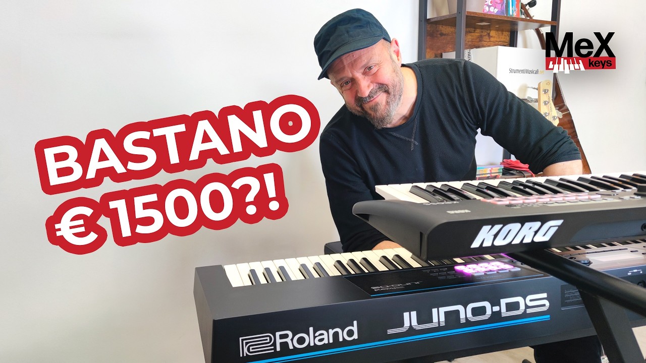 Roland JUNO-DS88 e KORG Kross 2 61: un setup completo tra stage e produzione