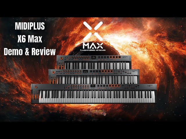 Midiplus X6 Max: controller MIDI compatto a 61 tasti per produzione e performance