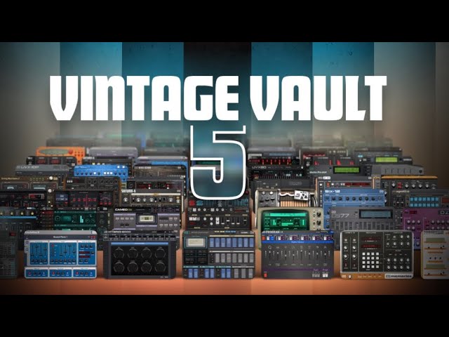UVI Vintage Vault 5: la collezione definitiva di sintetizzatori vintage per la produzione moderna