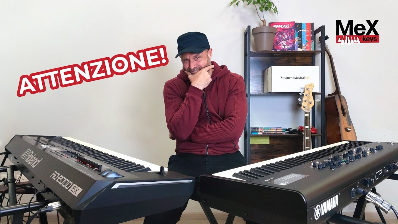 Roland RD-2000 EX vs Yamaha CP88: due stage piano professionali a confronto