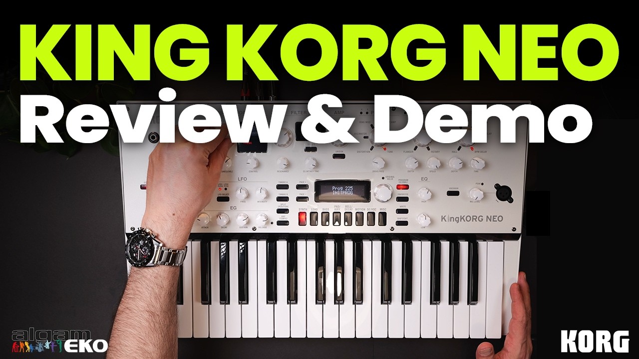 Korg KingKORG NEO: sintesi virtual analog compatta, potente e pronta per il palco