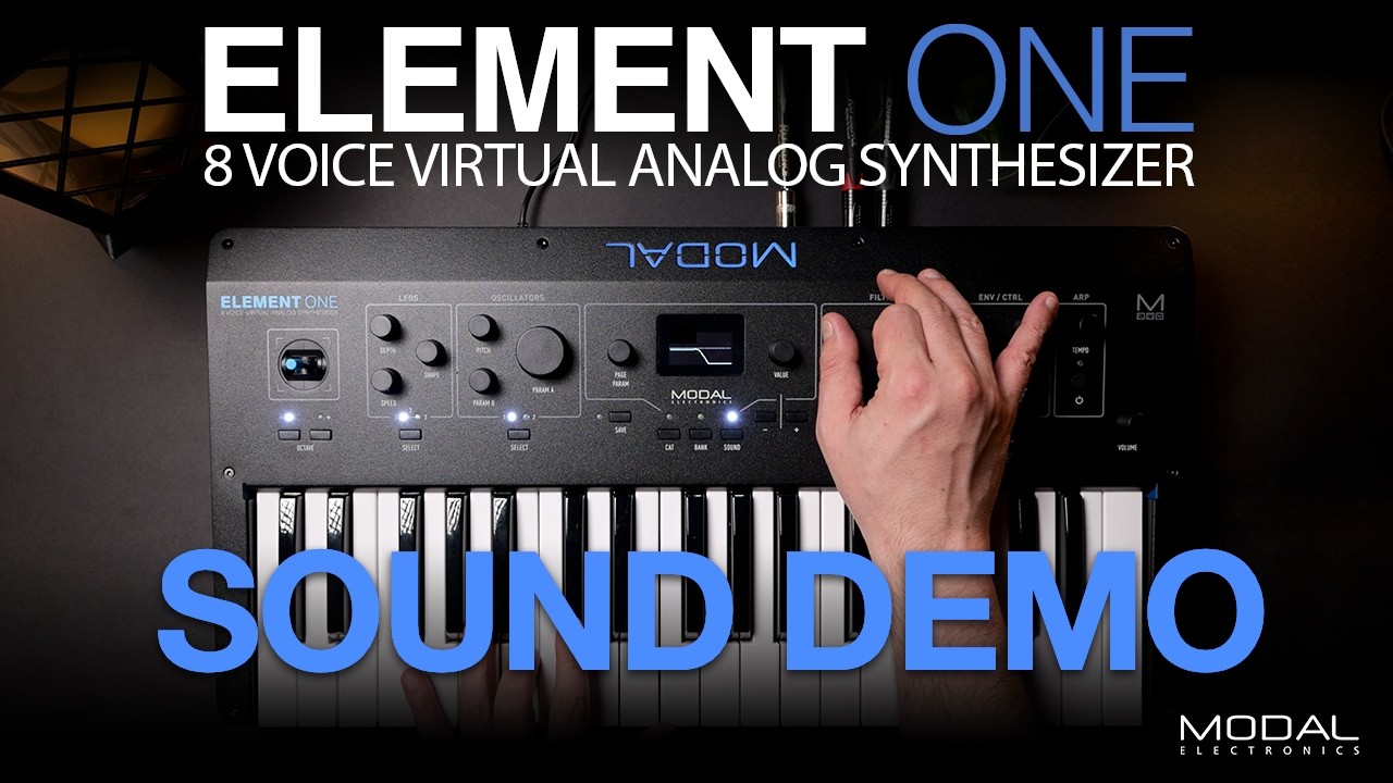 Modal ELEMENT One: sintetizzatore virtual-analog moderno, compatto ed espressivo