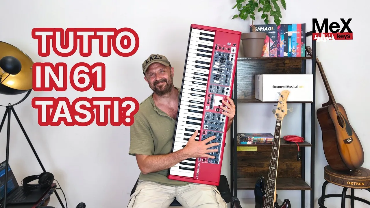 Nord Electro 7: la stage keyboard compatta che unisce organo, piano e synth