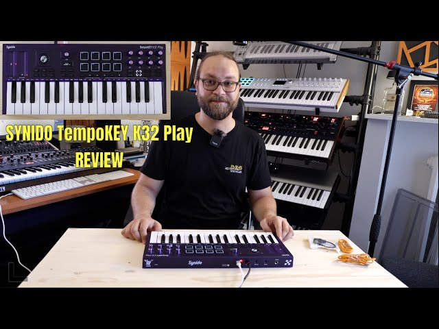 Synido TempoKEY K32 Play: la tastiera MIDI portatile che suona anche senza computer