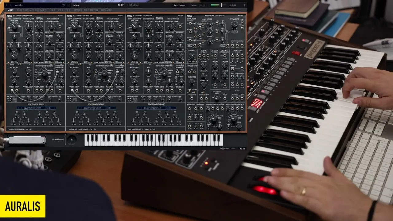 KORG Collection PS-3300: il leggendario polysynth analogico torna in software