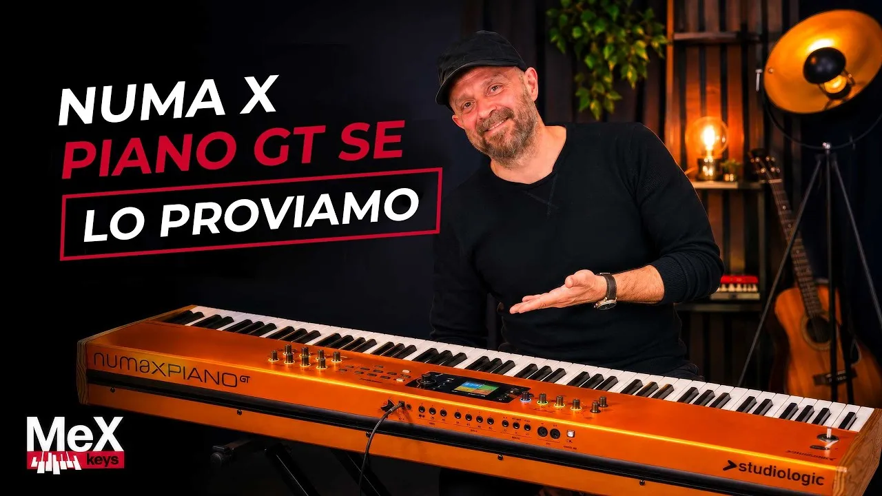 Studiologic Numa X Piano GT SE: tastiera in legno ed espressione avanzata