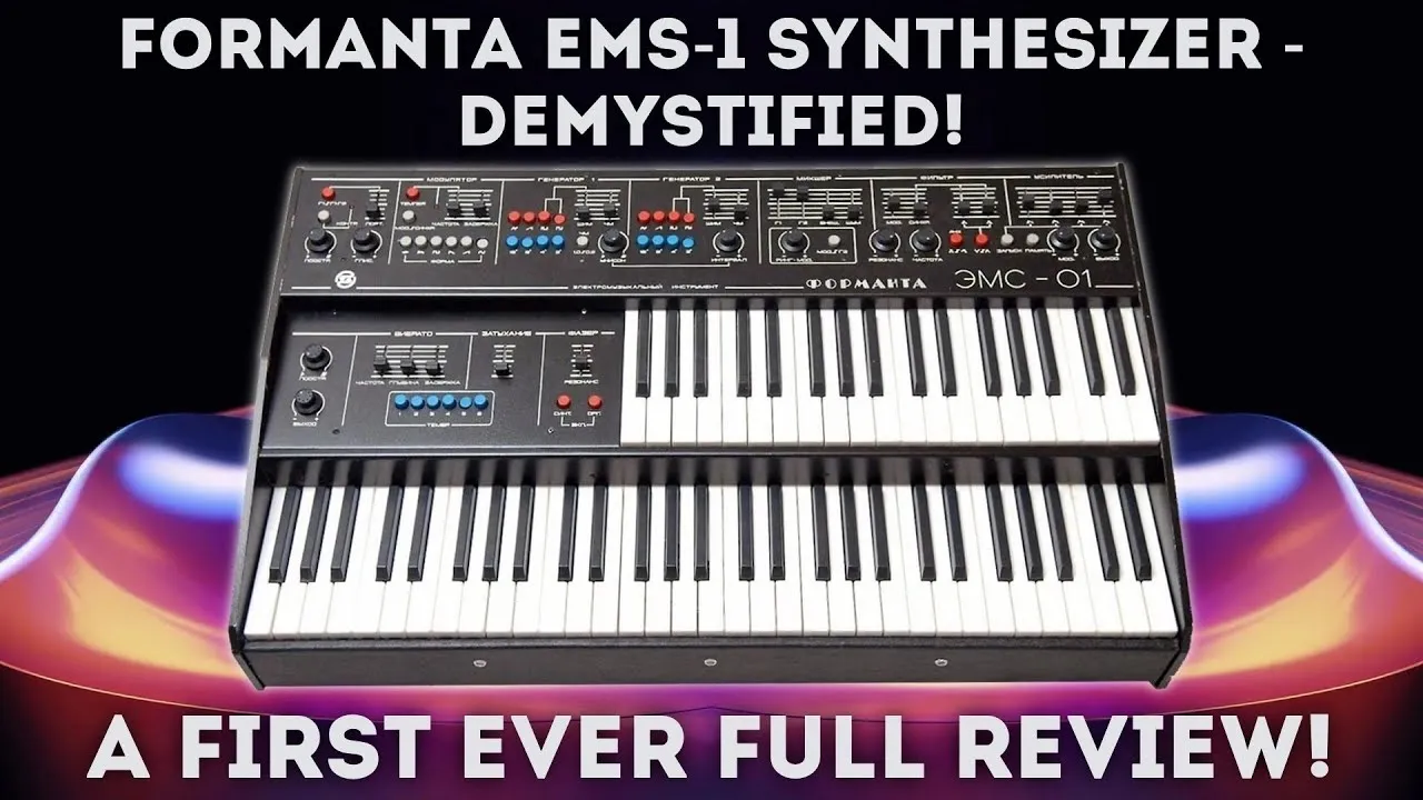 Formanta EMS-01: organo polifonico e sintetizzatore analogico in un unico strumento
