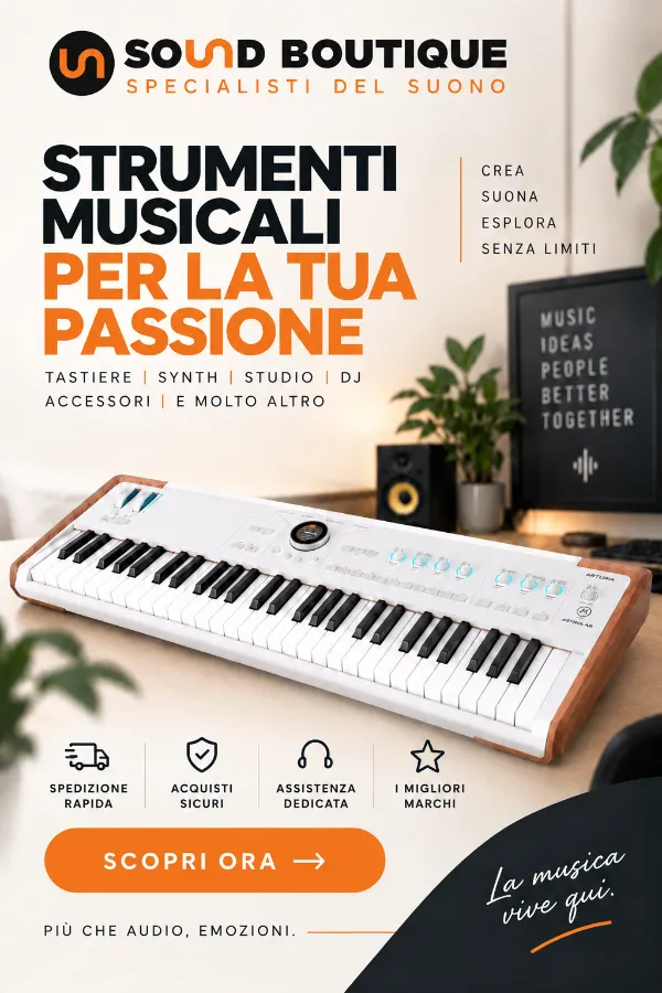 SoundBoutique - Strumenti musicali e sintetizzatori